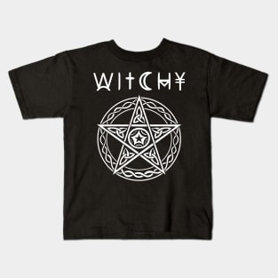 WITCHY T SHIRT, WICCA SHIRT, PAGAN TSHIRT, WITCHCRAFT TSHIRT AND MERCHANDISE Kids T-Shirt
